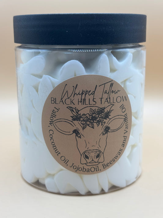 Vanilla 8oz Whipped Tallow Moisturizer