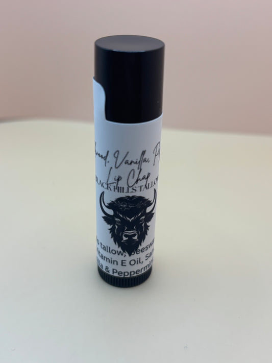 Sandalwood, Vanilla, Peppermint Lip Chap