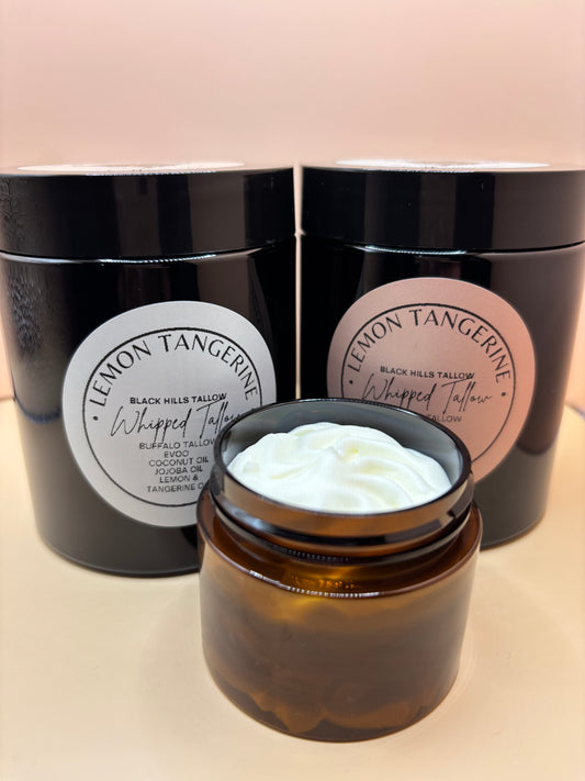 Lemon Tangerine Buffalo Tallow Moisturizer 2oz
