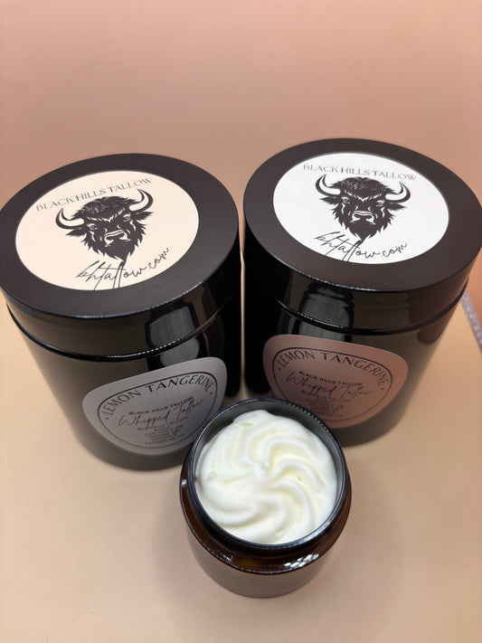 Lemon Tangerine Buffalo Tallow Moisturizer 2oz