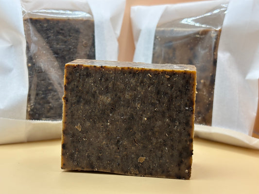 Buffalo Tallow Coffee Vanilla Soap Bar