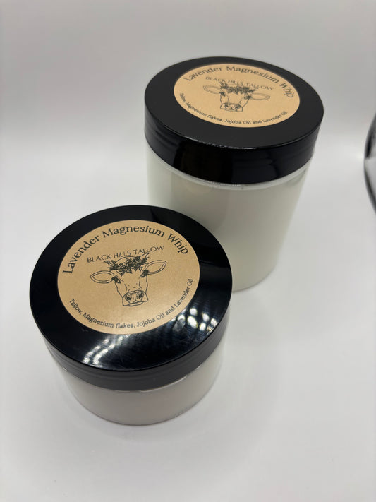 Two containers of Laverda Magnesium Whip on a white background