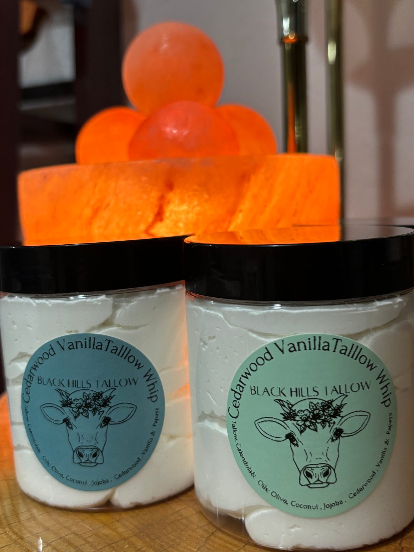 8 oz Cedarwood Vanilla Whipped Tallow Moisturizer