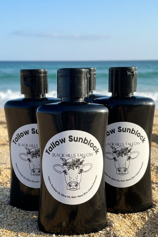 Tallow Sunblock 3.4oz (Travel Size)
